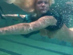 Find-Best-Ass.com presents: Blonde is a great swimmer with nice tits