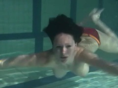 Find-Best-Ass.com presents: Bikini stripped from girl in the pool