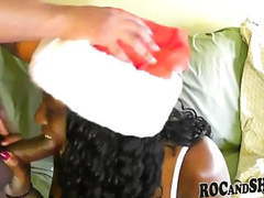 Find-Best-Ass.com presents: Sexy ebony girlfriend christmas fuck !!