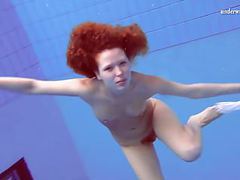 Find-Best-Ass.com presents: Matrosova hot ginger pussy in the pool
