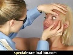 Find-Best-Ass.com presents: Hot blonde babe gets gyno examination
