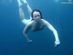 Find-Best-Ass.com presents: Three ladies get naked swimming in the ocean
