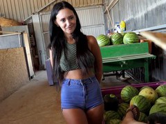 Find-Best-Ass.com presents: Gina ferocious with natural tits and hot ass gets fucked hard, Couple, Hardcore, Brunettes, Long Hair, Latina, MILF, Shorts, Pussy Licking, Blowjob, Big Tits, Natural Tits, Hot Ass