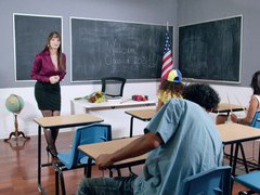 Find-Best-Ass.com presents: Stunning teacher wearing stockings gets fucked in the class room - sarah lace, Couple, Hardcore, Pornstars, MILF, Long Hair, Pussy Licking, Lingerie, Stockings, Nylon, Blowjob, Anal, Pussy, Shaved Pussy, Cowgirl, Big Tits, Fake Tits, Teachers