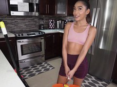 Find-Best-Ass.com presents: Skinny latina maid sarah lace drops it all and gets fucked hard, HD POV, Couple, Hardcore, Miniskirt, Latina, MILF, Brunettes, Thong, Skinny, Small Tits, Blowjob, Cowgirl, Asshole