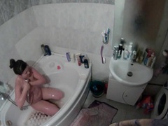 Find-Best-Ass.com presents: Curvy naked girl takes a sexy shower