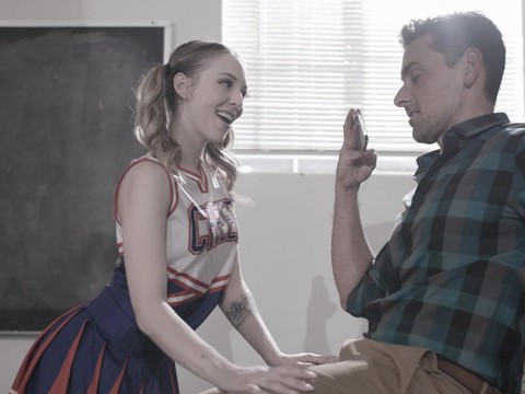 Find-Best-Ass.com presents: Skinny lily larimar drops her panties to get better grades. hd