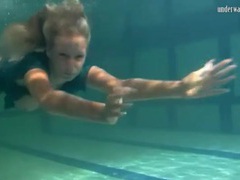 Find-Best-Ass.com presents: Big tits blonde girl swims in the nude