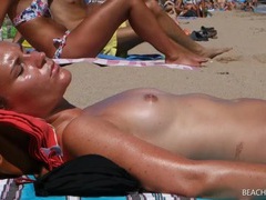 Find-Best-Ass.com presents: All these tits look hot hanging on the beach