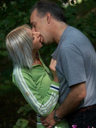 Find-Best-Ass.com presents: Hot innocent girl fucked outdoors in the forest hardcore
