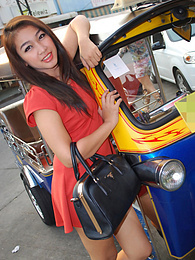 Find-Best-Ass.com presents: Stunning Thai babe in heels getting drilled by white cock
