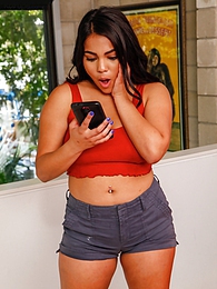 Find-Best-Ass.com presents: Curvy exotic teen Julz Gotti fucks her naughty step dad