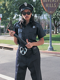 Find-Best-Ass.com presents: Cherry Lee, This Corrupt L.A. Cop Takes What She Wants