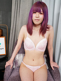 Find-Best-Ass.com presents: Asian girl Shiori Fujimori displays her petite tiny tits and unveils her complete nakedness in a solo